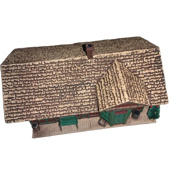 Hallmark Sarah Plain and Tall Hays Train Station House Building - Picture 11 of 15